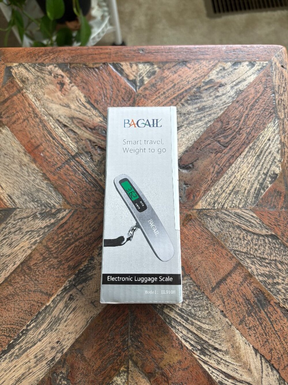 BAGAIL 110lbs Hanging Digital Luggage Scale with Backlit LCD Display